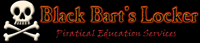 Black Bart's Locker. Piratical Education Services